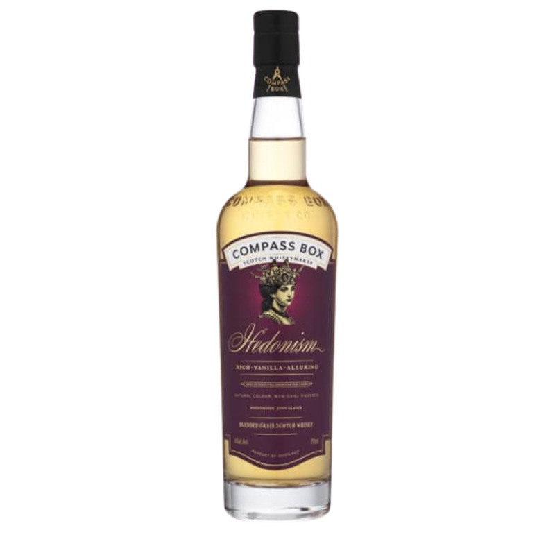 Compass Box Hedonism Blended Grain Scotch Whisky 750 ML