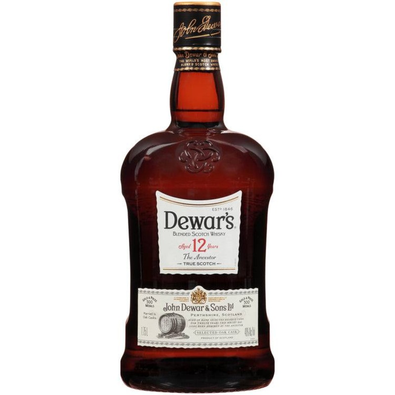 Dewar S Blended Scotch The Ancestor 12 Year 80 1.75 L