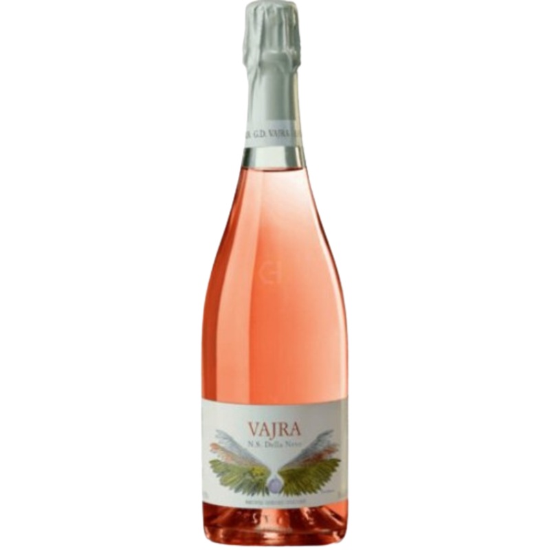 G.D. Vajra Barolo Vino Spumante Di Qualita Extra Brut N.S. Della Neve Rose 750 ML