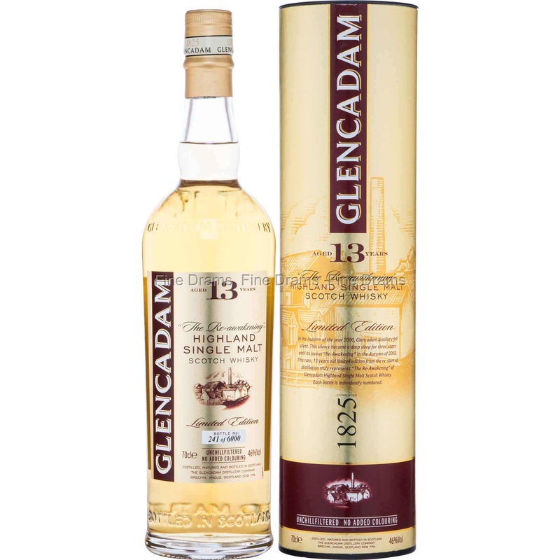 Glencadam 13 Year Old Single Malt Scotch Whisky The Re-Awakening 750 ML