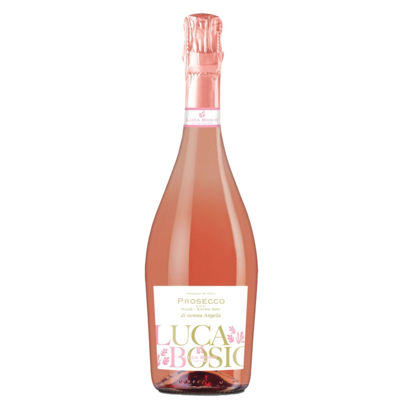 Luca Bosio Prosecco DOC Rose Extra-Dry 750 ML