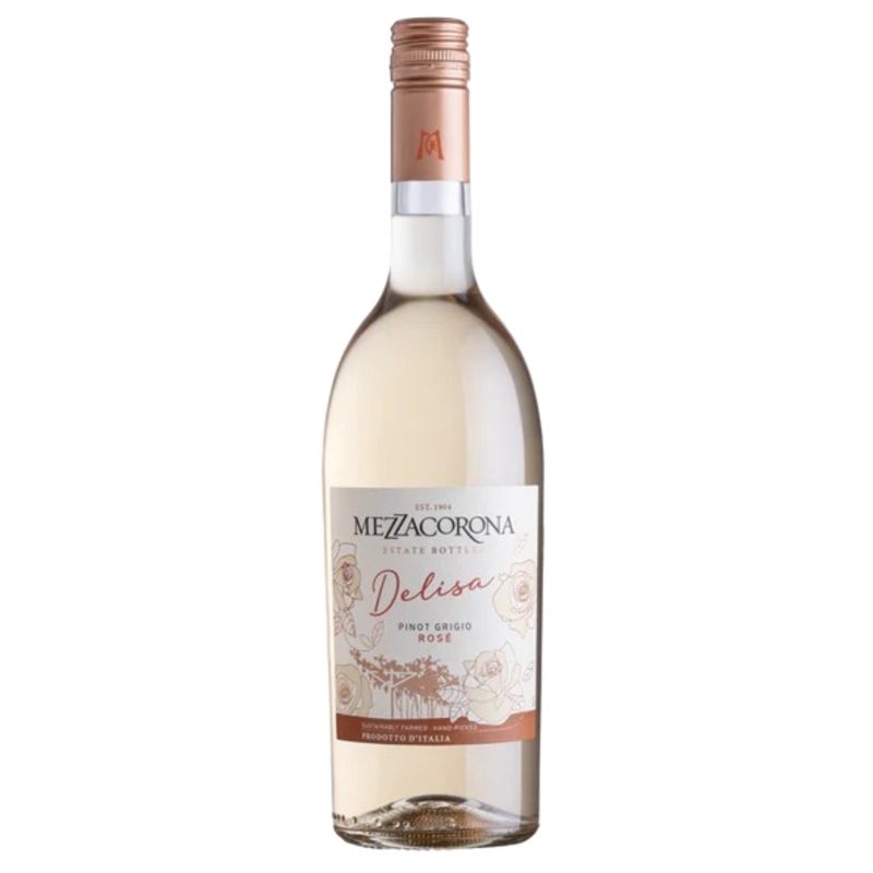 Mezzacorona Pinot Grigio Rosato Delisa Vigneti Delle Dolomiti 750 ML