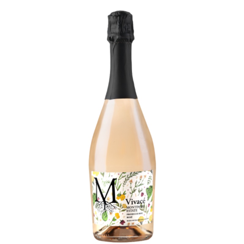 Montinore Estate Prosecco Vivace Extra Dry Rose 2022 750 ML