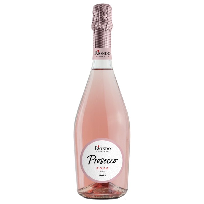 Riondo Prosecco Extra Dry Rose Millesimato Cuvee No. 16 2020 750 ML