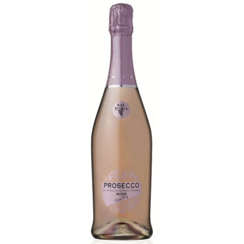 Val D'oca Prosecco Extra Dry Rose Millesimato 2023 750 ML