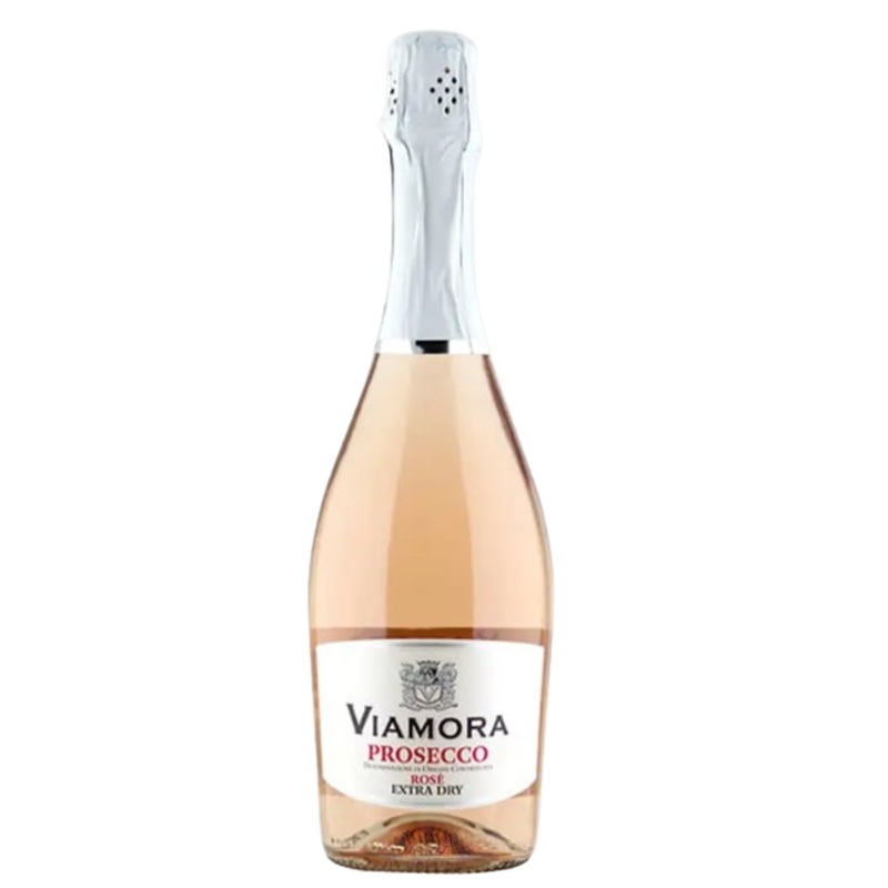 Viamora Prosecco Extra Dry Rose 750 ML