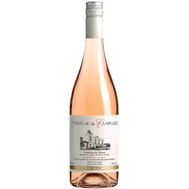 Chateau De Campuget Costieres De Nimes Tradition Campuget Rose 2021 750 ML