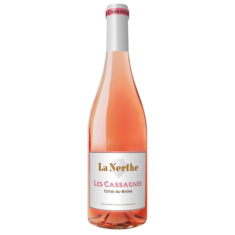 Chateau La Nerthe Les Cassagnes Cotes-du-Rhone Rose 2022 750 ML