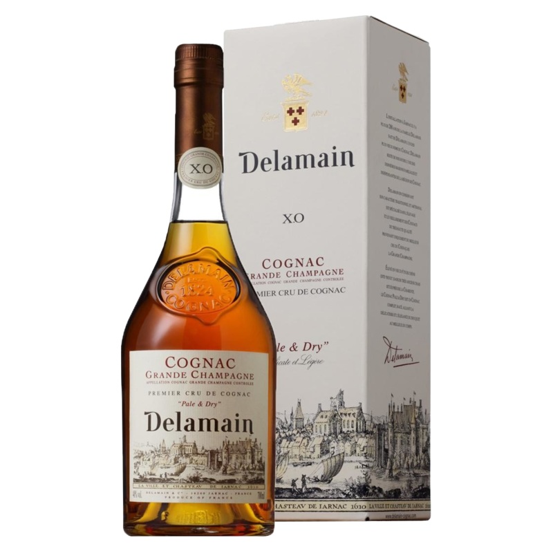 Delamain Cognac Grande Champagne 1er Cru du Cognac Delicate et Legere Pale & Dry XO Cognac 750 ML