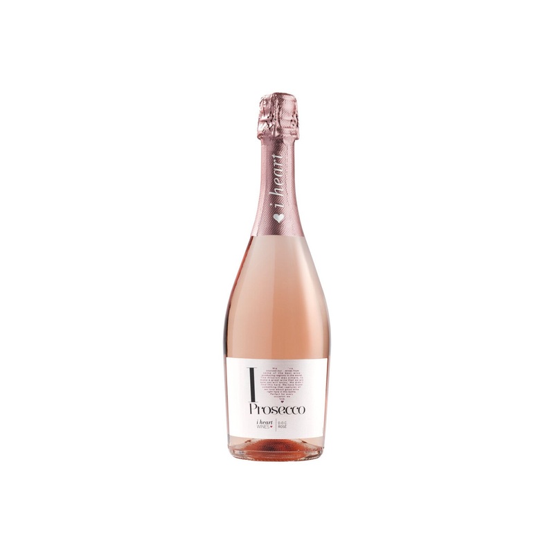 I Heart Wines Prosecco Extra Dry Rose Millesimato 2020 750 ML
