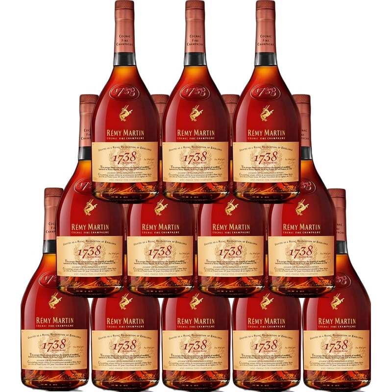 Remy Martin 1738 Accord Royal Cognac 750 ML (12 Bottles)