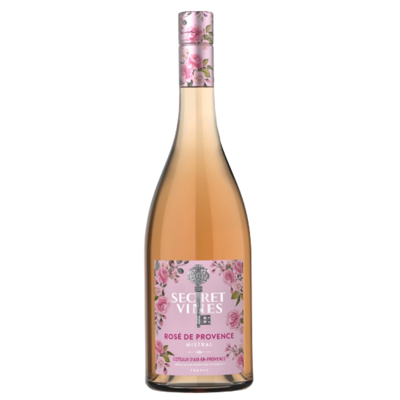 Secret Vines Mistral Rose De Provence 750 ML