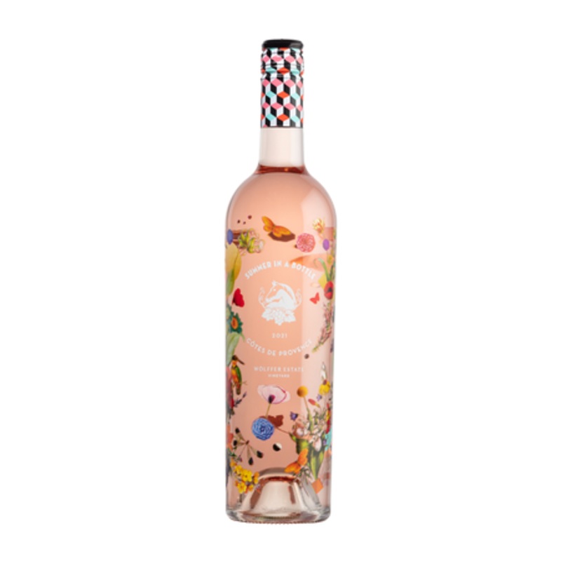 Wolffer Estate Vineyard Cotes De Provence Summer In A Bottle Rose 2021 750 ML