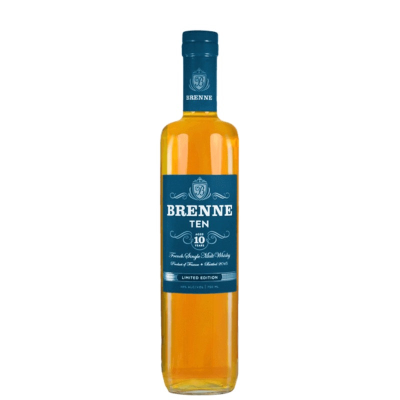 Brenne 10 Year Old French Single Malt Whiskey 750 ML