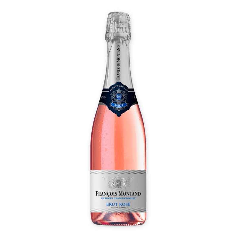 Francois Montand Methode Traditionelle Brut Rose 750 ML