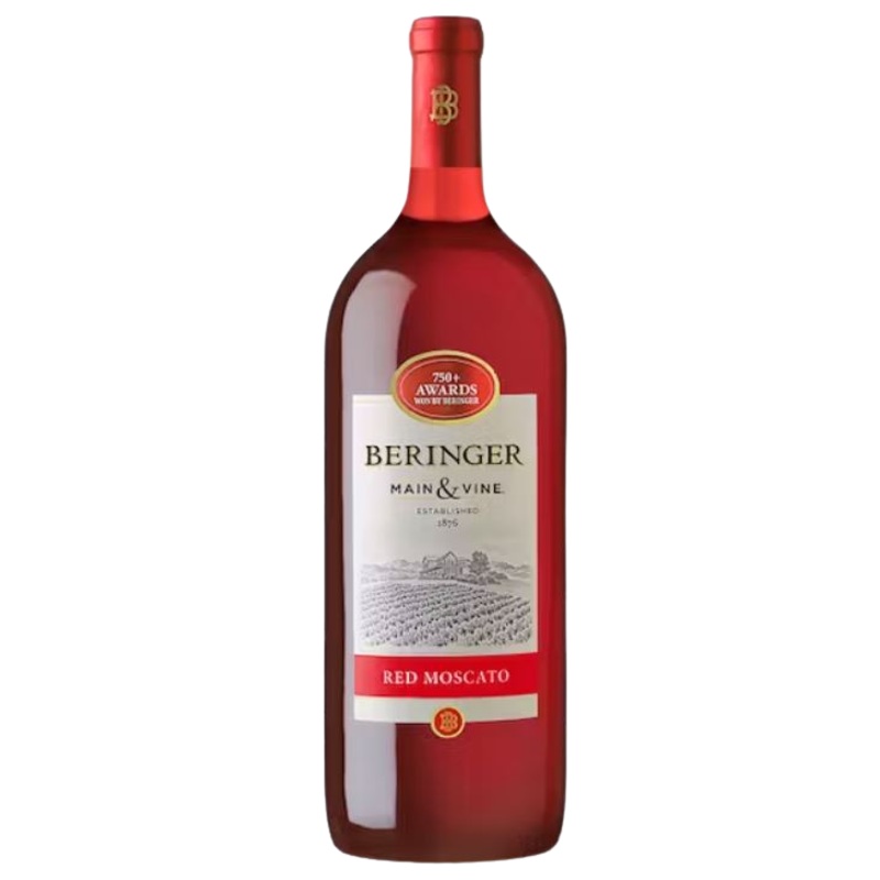 Beringer Main & Vine Red Moscato California 750 ML