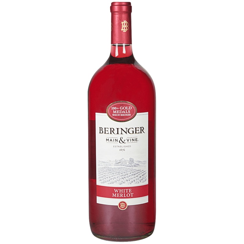 Beringer Main & Vine White Merlot California 1.5 L