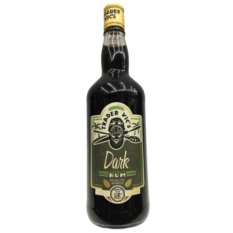Trader Vics Dark Rum 750 ML