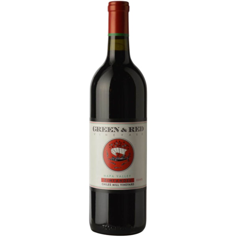 Green & Red Vineyard Zinfandel Chiles Mill Vineyard Estate Napa Valley 2018 750 ML