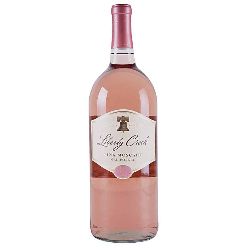 Liberty Creek Wine Winemaker'S Selection Pink Moscato California 1.5 L