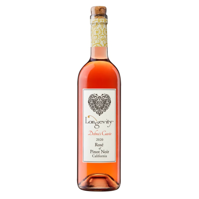 Longevity Wines Debras Cuvee Rose of Pinot Noir 2020 750 ML