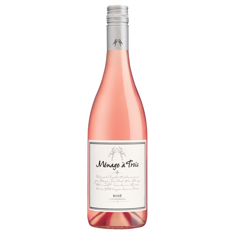 Menage A Trois Rose Wine California 2020 750 ML