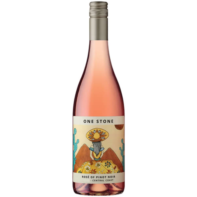 One Stone Cellars Rose Of Pinot Noir Central Coast 2022 750 ML