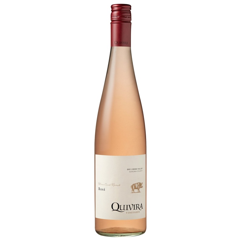Quivira Rose Wine Creek Ranch Dry Creek Valley 2021 750 ML