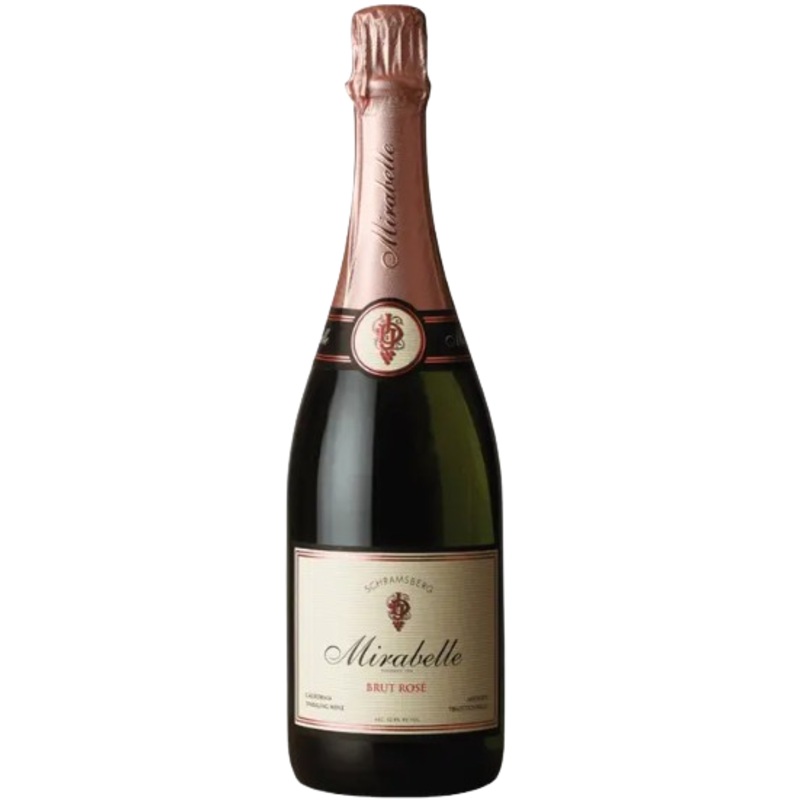 Schramsberg Vineyards Brut Rose Mirabelle California 750 ML
