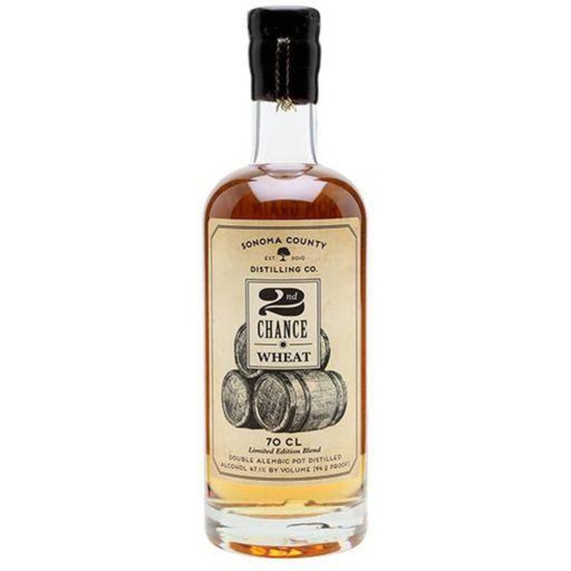 Sonoma County Co 2nd Chance Wheat Whiskey 750 ML