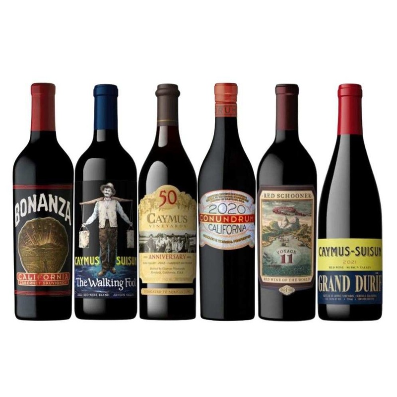 Caymus Wine Premium Combo 750 ML (6 Bottles)