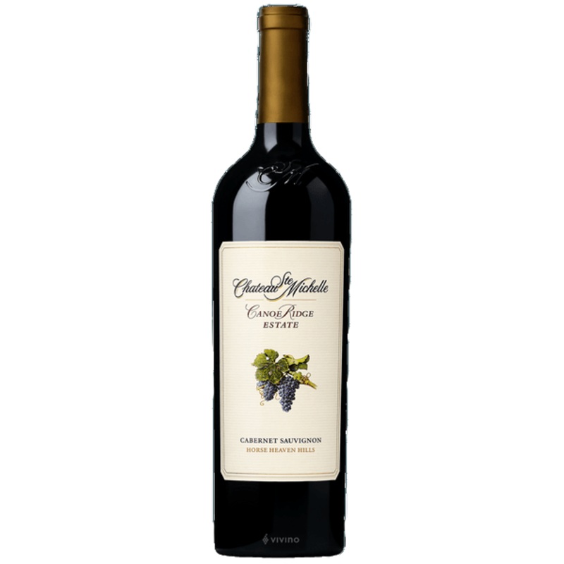 Chateau Ste. Michelle Cabernet Sauvignon Canoe Ridge Estate Horse Heaven Hills 2017 750 ML