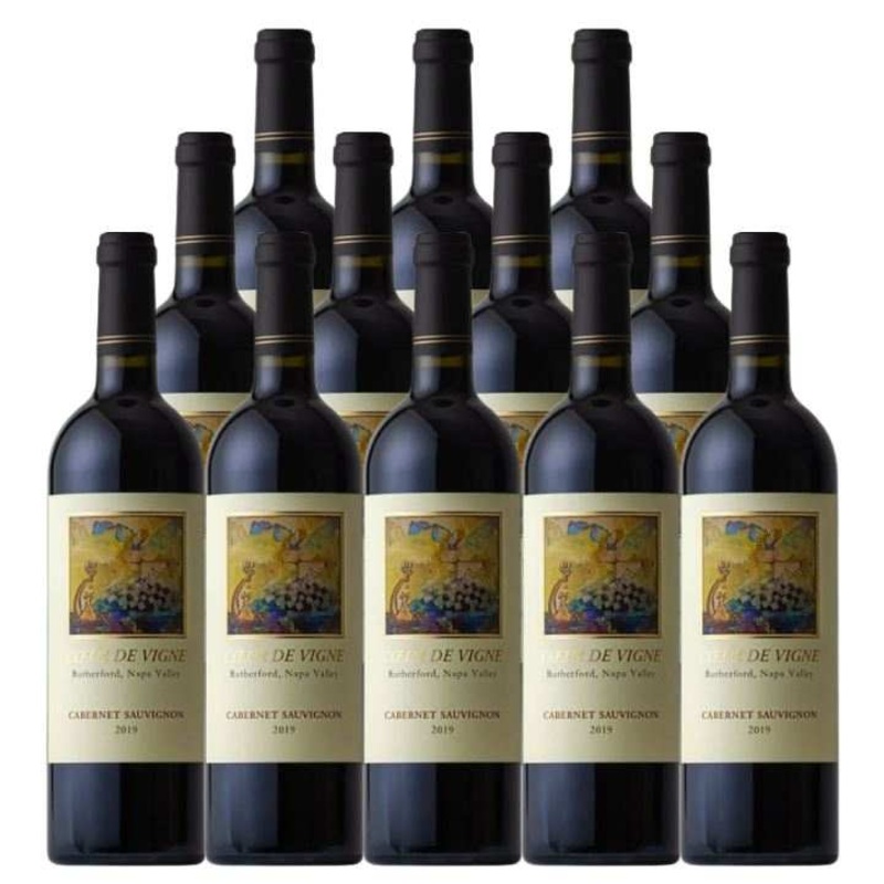 Coeur De Vigne Cabernet Sauvignon Rutherford 2019 750 ML (12 Bottles)