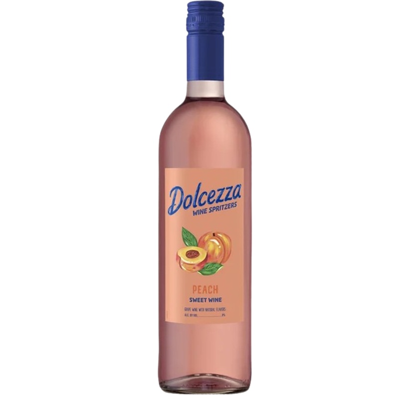Dolcezza Wine Spritzers Peach Sweet Wine 750 ML