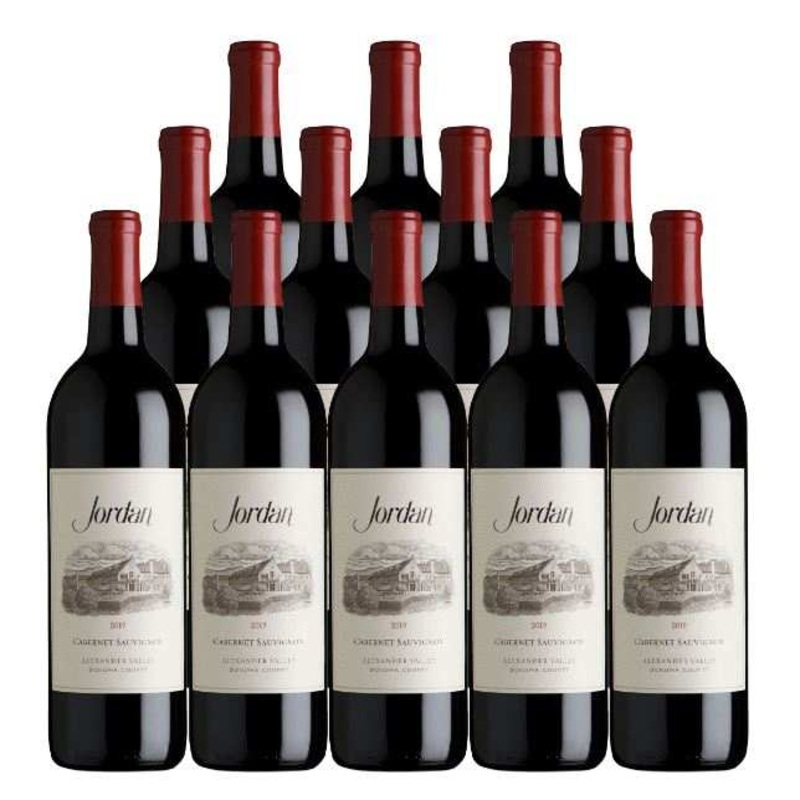 Jordan Cabernet Sauvignon Alexander Valley 2019 750 ML (12 Bottles)