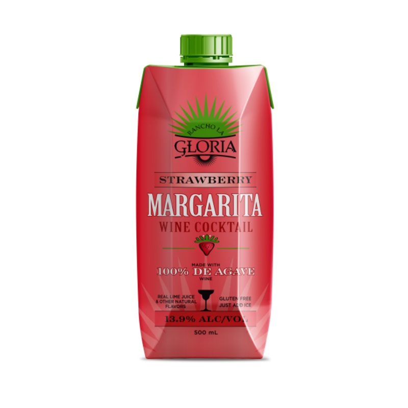 Rancho La Gloria Strawberry Margarita 500 ML