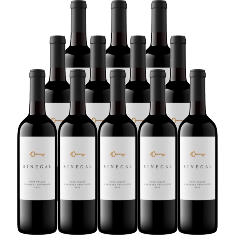 Sinegal Cabernet Sauvignon Napa Valley 2021 750 ML (12 Bottles)