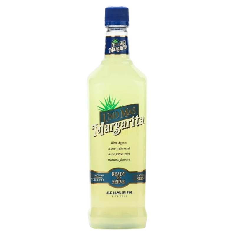 Uno Mas Classic Lime Margarita Wine Cocktail 1.5 L