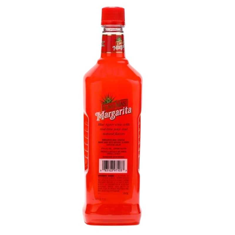 Uno Mas Strawberry Lime Margarita Wine Cocktail 1.5 L