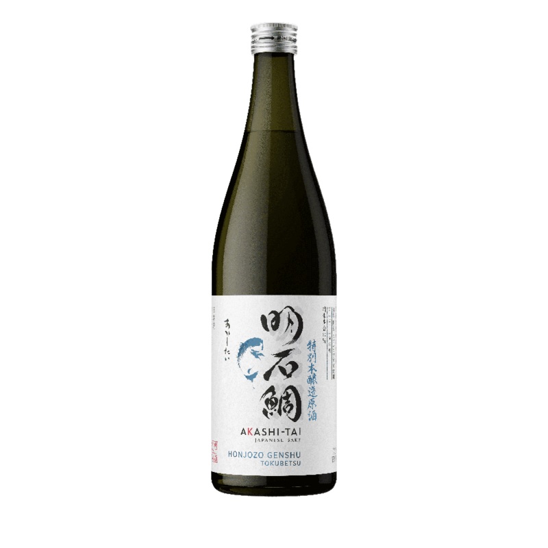 Akashi-Tai Tokubetsu Honjozo Genshu 720 ML