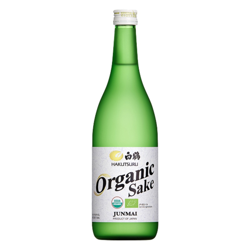 Hakutsuru Sake Organic Junmai Sake 720 ML