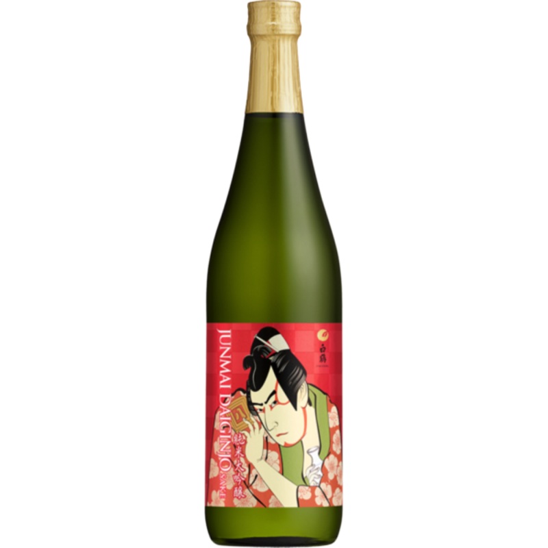Hakutsuru Sake Ukiyo E Junmai Daiginjo 720 ML