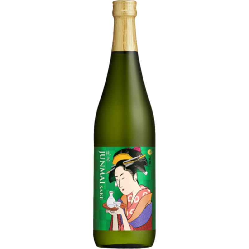 Hakutsuru Sake Ukiyo-E Junmai Sake 720 ML