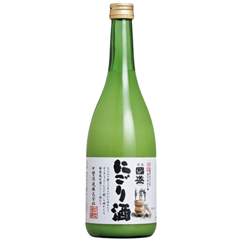 Nakano Sake Brewery Kunizakari Nigori Sake 720 ML