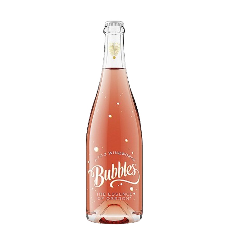 A To Z Wineworks Rose Wine Bubbles Oregon 2021 750 ML