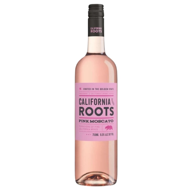 California Roots Pink Moscato California 2022 750 ML