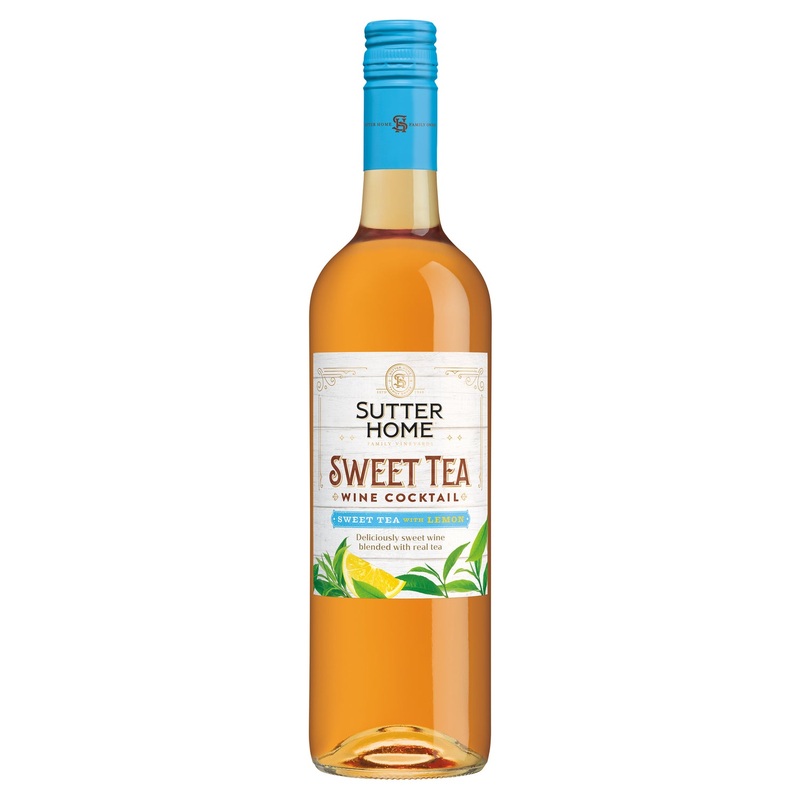 Sutter Home Sweet Tea Wine Cocktail Sweet Tea With Lemon 750 ML