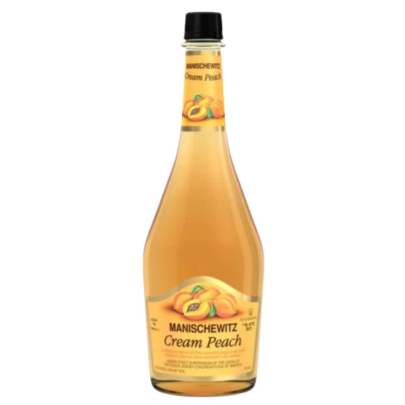 Manischewitz Cream Peach 750 ML