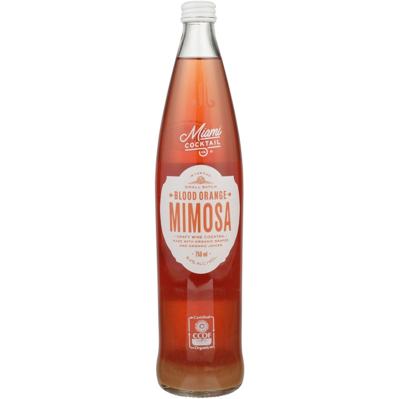 Miami Cocktail Co. Blood Orange Mimosa Wine Based Cocktail 750 ML