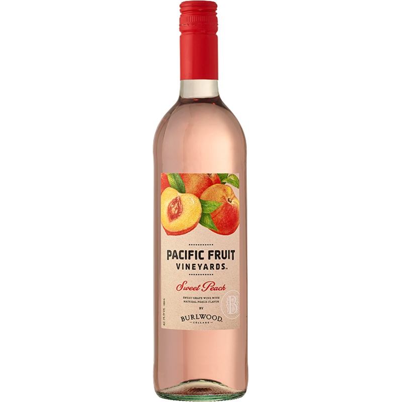 Pacific Fruit Vineyards Sweet Peach 750 ML